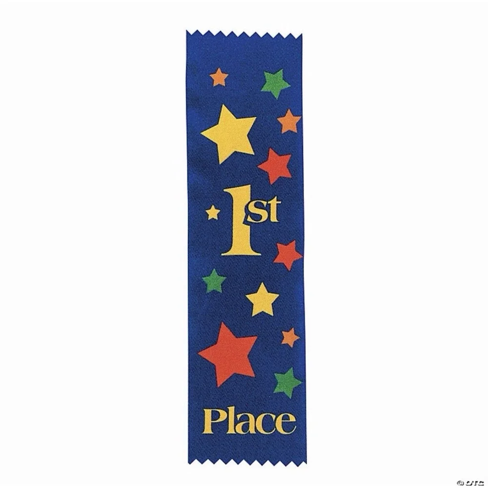 Oriental‎ Trading Award Ribbons 1st 2nd 3rd Participant